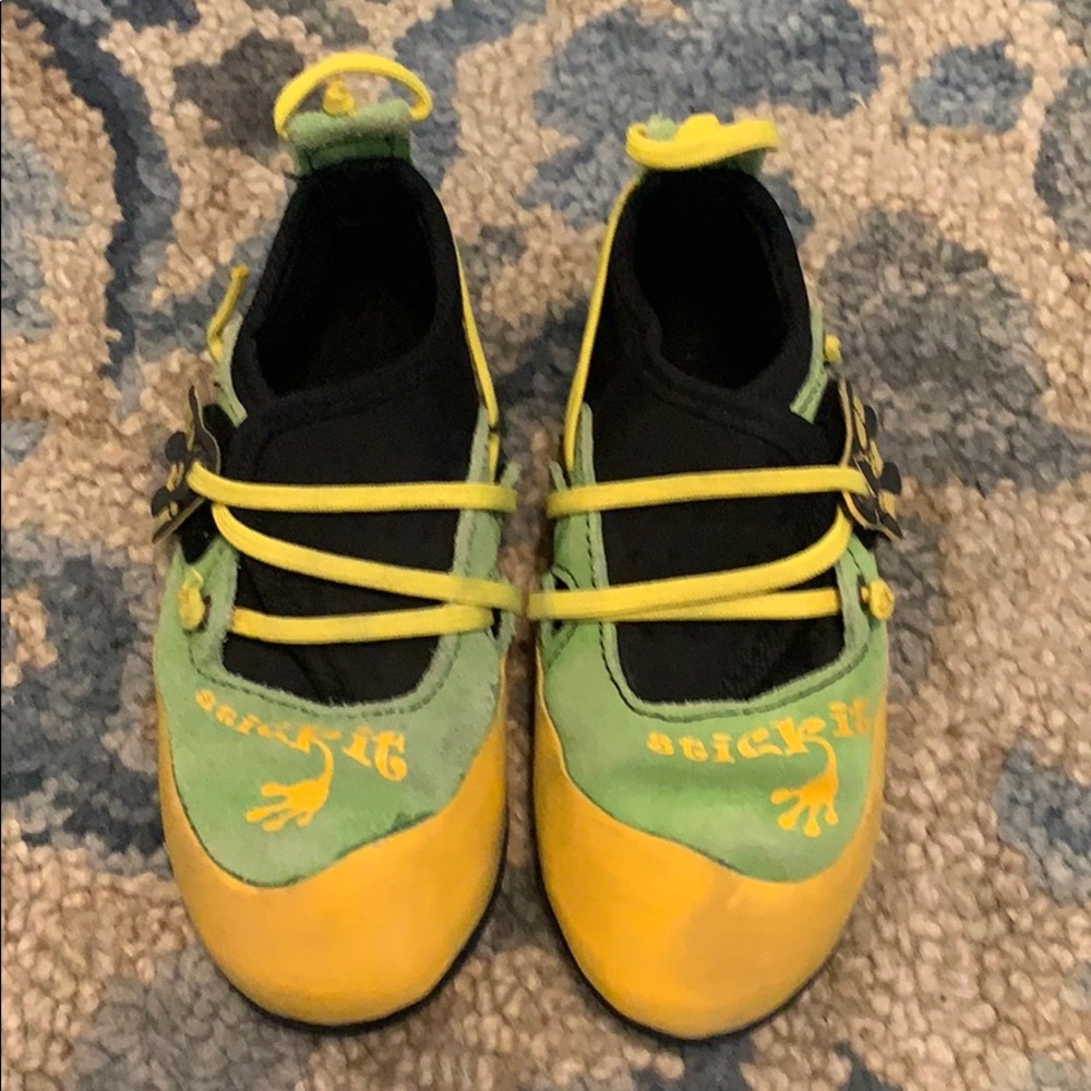 Rick climbing shoes